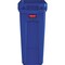 Rubbermaid Commercial 16 gal Rectangular Slim Jim Vented Container, Blue, Plastic RCP1971257CT - alternate 2
